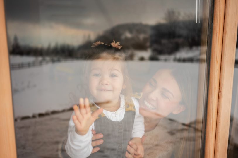 Girl Watching Outside