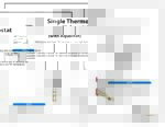 Wiring - Single Thermostat with Aquastat icon